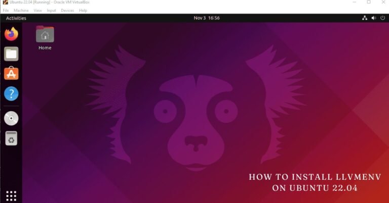 how to install llvmenv on ubuntu 22.04