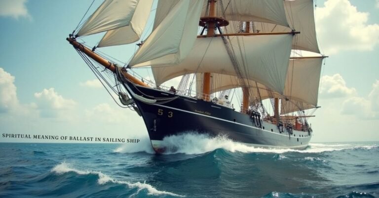 spiritual meaning of ballast in sailing ship