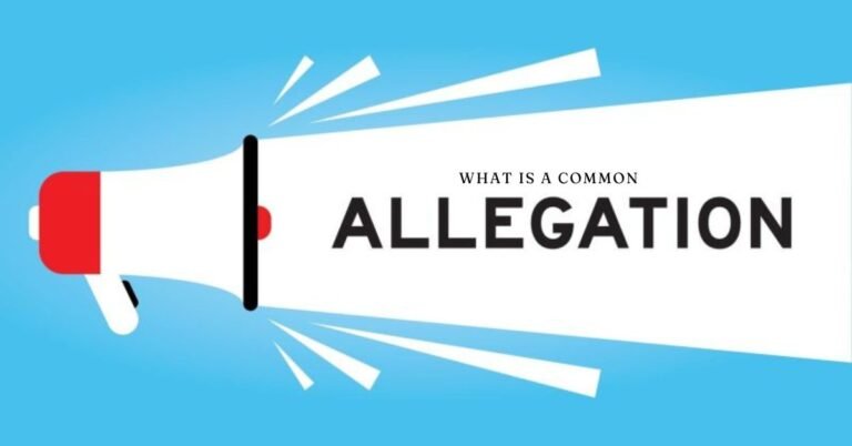 what is a common allegation