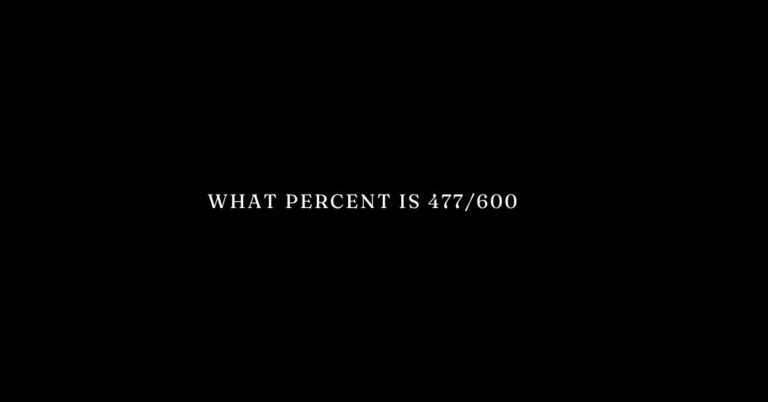 what percent is 477600