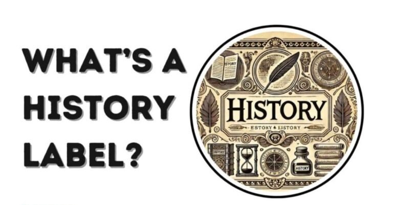 what's a history label